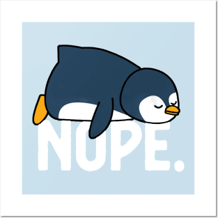 Pinguin Nope Posters and Art